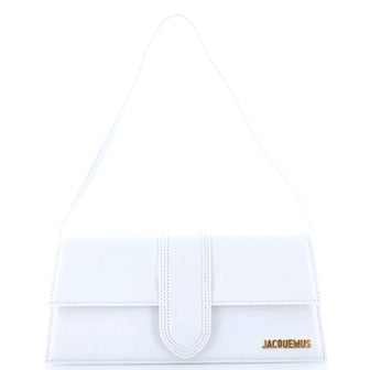 Jacquemus Le Bambino Top Handle Flap Bag Leather Long