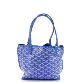 Goyard Anjou Reversible Tote Coated Canvas Mini