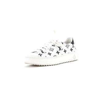 Louis Vuitton Women's Time Out Sneakers Monogram Print Leather