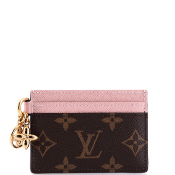 Louis Vuitton LV Charms Card Holder Monogram Empreinte Leather