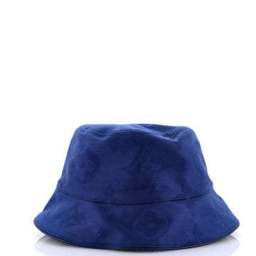 Louis Vuitton Monogram Flower Tile Reversible Hat Printed Cotton