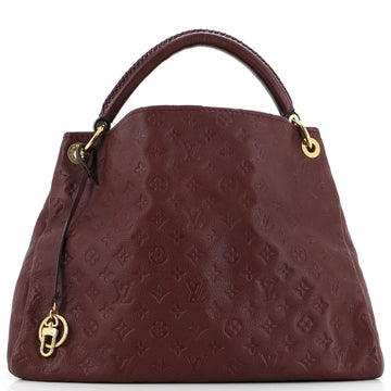 Louis Vuitton Artsy Handbag Monogram Empreinte Leather MM
