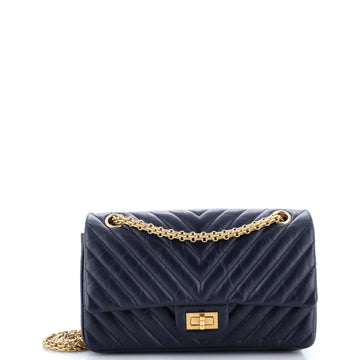 Chanel Reissue 2.55 Flap Bag Chevron Aged Calfskin 225