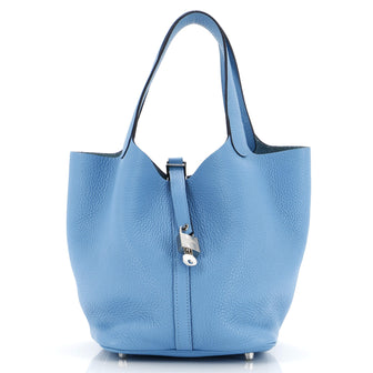 Hermes Picotin Lock Bag Clemence MM