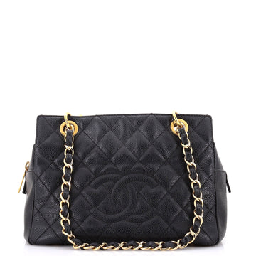 Chanel Petite Timeless Tote Quilted Caviar