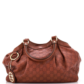 Gucci Sukey Tote Guccissima Leather Medium