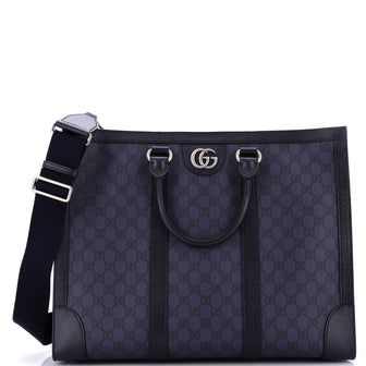 Gucci Ophidia Convertible Open Tote GG Coated Canvas Large