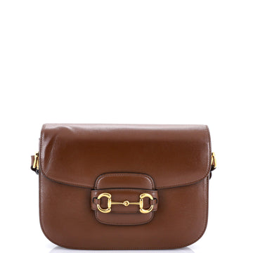Gucci Horsebit 1955 Shoulder Bag Leather Small