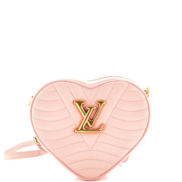 Louis Vuitton New Wave Heart Crossbody Bag Quilted Leather