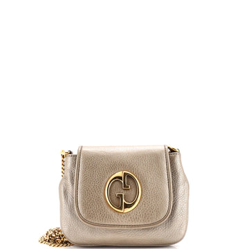 Gucci 1973 Chain Shoulder Bag Leather Small