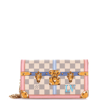 Louis Vuitton Weekend Pochette Limited Edition Damier Summer Trunks