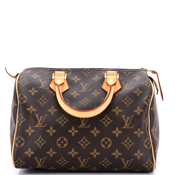 Louis Vuitton Speedy Handbag Monogram Canvas 25
