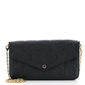 Louis Vuitton Felicie Pochette Monogram Empreinte Leather