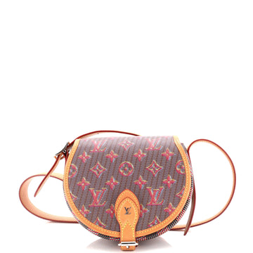 Louis Vuitton Tambourin NM Handbag Damier Monogram LV Pop Canvas