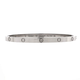 Cartier Love Bracelet 18K White Gold Small