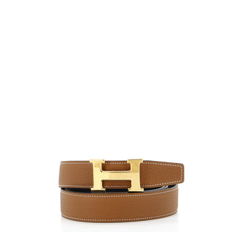 Hermes Constance Reversible Belt Leather Medium