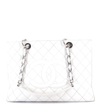 Chanel Grand Shopping Tote Quilted Caviar