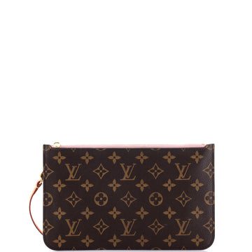 Louis Vuitton Neverfull Pochette Monogram Canvas Large