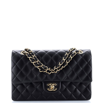Chanel Classic Double Flap Bag Quilted Lambskin Medium