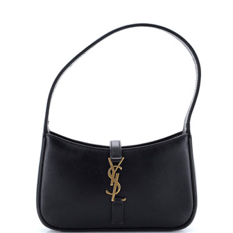 Saint Laurent Le 5 a 7 Hobo Leather Mini
