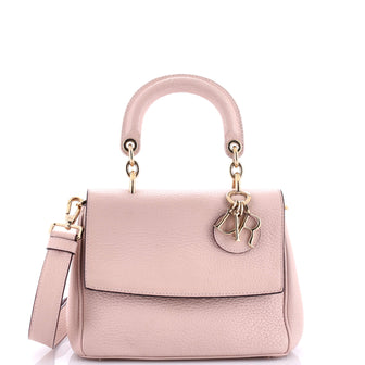 Christian Dior Be Dior Bag Pebbled Leather Small