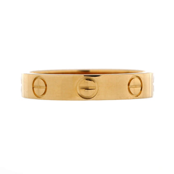Cartier Love Wedding Band Ring 18K Yellow Gold