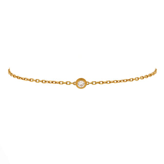 Cartier D'Amour Bracelet 18K Yellow Gold and Diamond Small