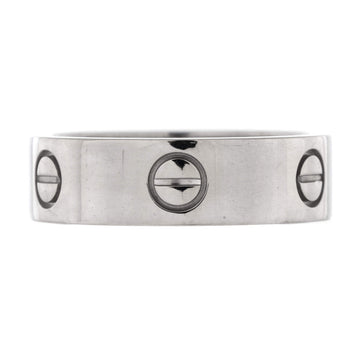 Cartier Love Band Ring 18K White Gold