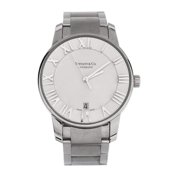 Tiffany & Co. Atlas Dome Automatic Watch Stainless Steel 38