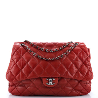 Chanel 3 Accordion Bag Quilted Lambskin Maxi