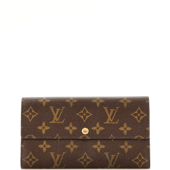 Louis Vuitton Vintage Sarah Wallet Monogram Canvas