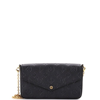 Louis Vuitton Felicie Pochette Monogram Empreinte Leather