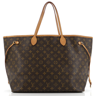 Louis Vuitton Neverfull Tote Monogram Canvas GM