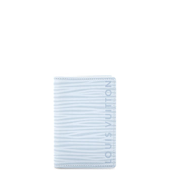 Louis Vuitton Pocket Organizer Logo Embossed XL Epi Leather