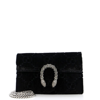 Gucci Dionysus Bag GG Velvet Super Mini