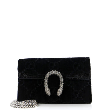 Gucci Dionysus Bag GG Velvet Super Mini