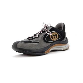 Gucci Men's Run Sneakers Technical Fabric and Suede
