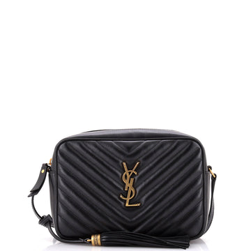 Saint Laurent Lou Camera Bag Matelasse Chevron Leather Small