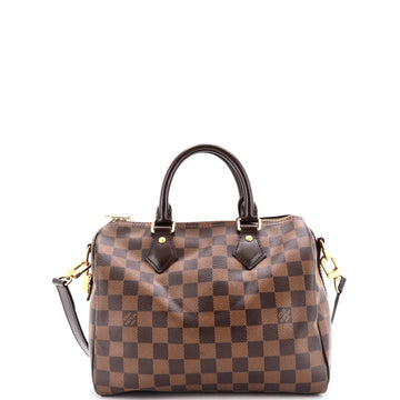 Louis Vuitton Speedy Bandouliere Bag Damier 25