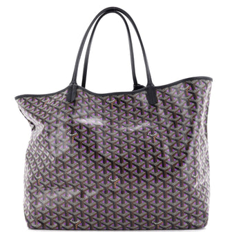 Goyard Saint Louis Tote Claire Voie Coated Canvas GM