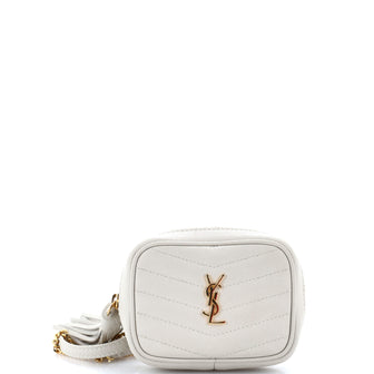 Saint Laurent Lou Camera Bag Matelasse Chevron Leather Baby