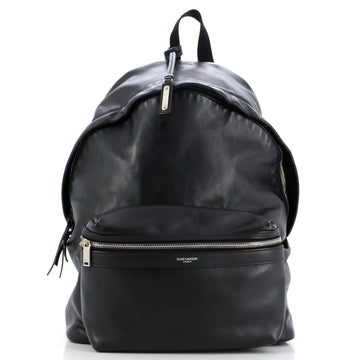 Saint Laurent City Backpack Leather Medium