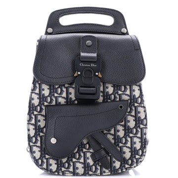 Christian Dior Gallop Sling Bag Oblique Canvas Medium