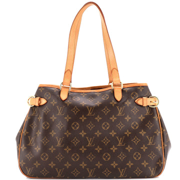 Louis Vuitton Batignolles Handbag Monogram Canvas Horizontal