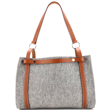 Hermes Cabalicol Tote Felt with Leather PM