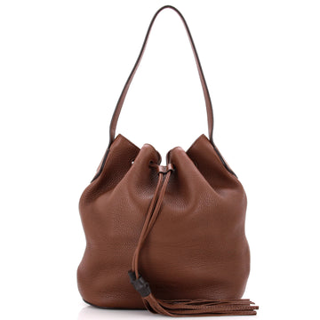 Gucci Lady Tassel Bucket Bag Leather