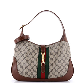 Gucci Jackie 1961 Hobo GG Coated Canvas Medium