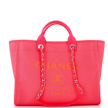 Chanel Deauville NM Tote Mixed Fibers Medium