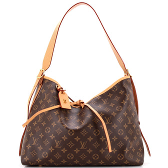 Louis Vuitton CarryAll Hobo Monogram Canvas MM