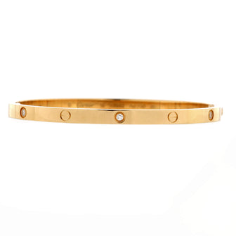 Cartier Love 6 Diamond Bracelet 18K Yellow Gold and Diamonds Small